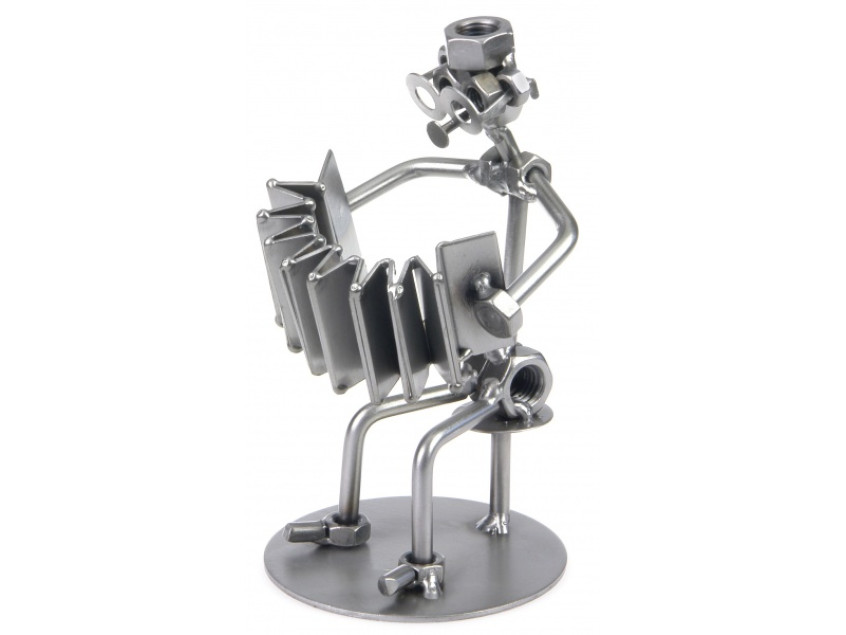 Баянист-виртуоз Фигурки из металла HINZ & KUNST