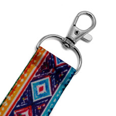 Ремувка с полноцветной печатью YOLO, однослойная 25 мм с карабином