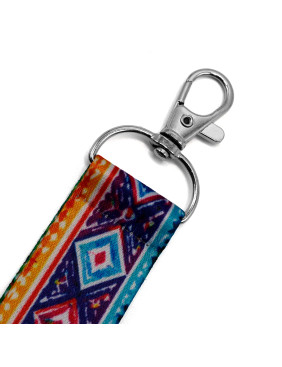 Ремувка с полноцветной печатью YOLO, однослойная 25 мм с карабином