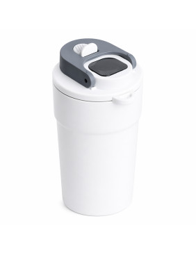 Термокружка Aura с дисплеем, белая