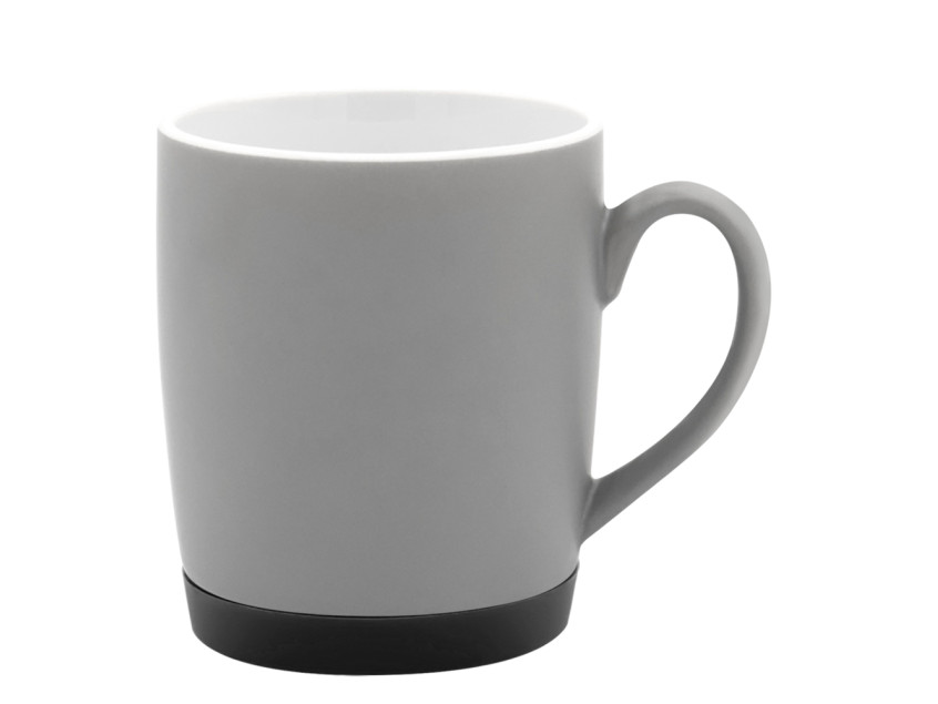 Кружка Make Me To Go, серая/чёрная