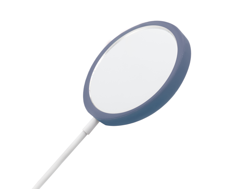 Беспроводное магнитное зарядное устройство Fomax 15W To Go, белый/серый