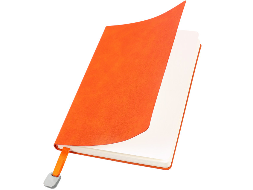 Ежедневник A5 недатированный Farfalla в мягком переплёте, оранжевый