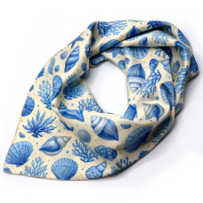 Платок с полноцветной печатью MONE, двухсторонний 60х60