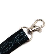 Ланъярд полноцветный Флоу с карабином, 15 мм