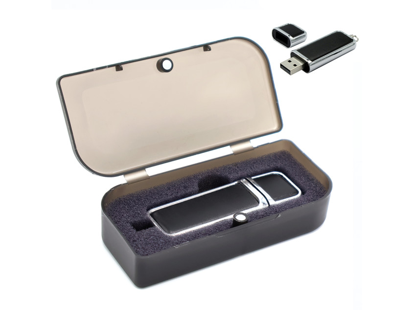 Флешка Business 16 Гб в футляре,черный