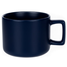 Кружка керамическая Geometry, тёмно-синяя