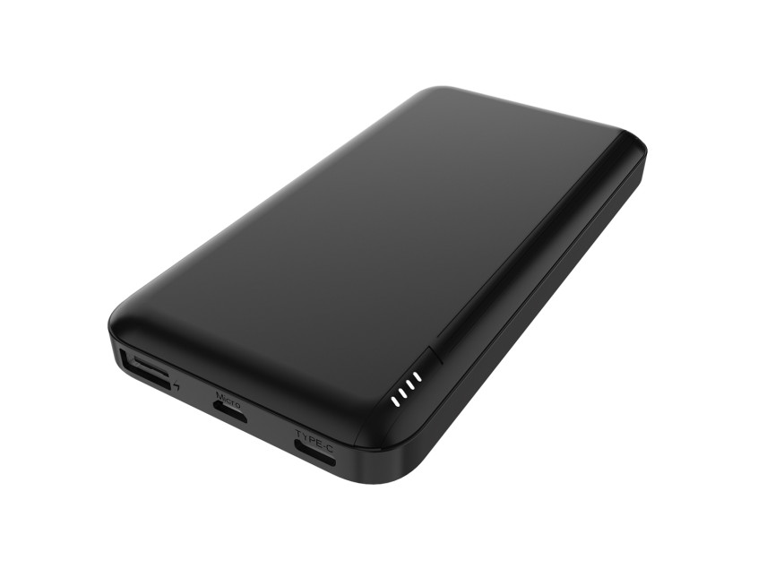 Внешний аккумулятор Optima, 10000 Mah, черный