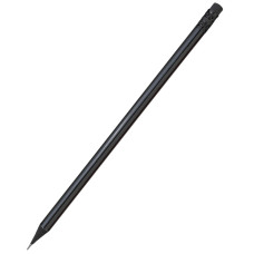 Карандаш с цветным корпусом Negro, черный-S