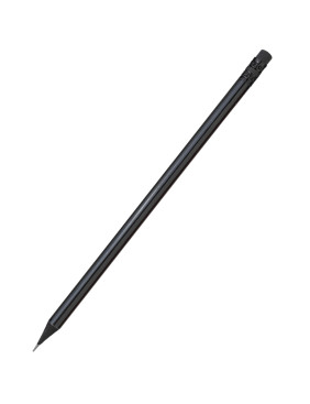 Карандаш с цветным корпусом Negro, черный-S