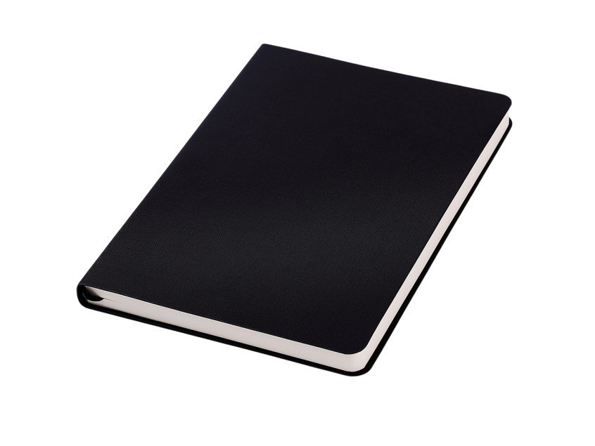 Ежедневник A5 недатированный Stefano в мягком переплёте, черный