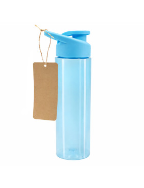 Пластиковая бутылка Ronny To Go с биркой, голубая