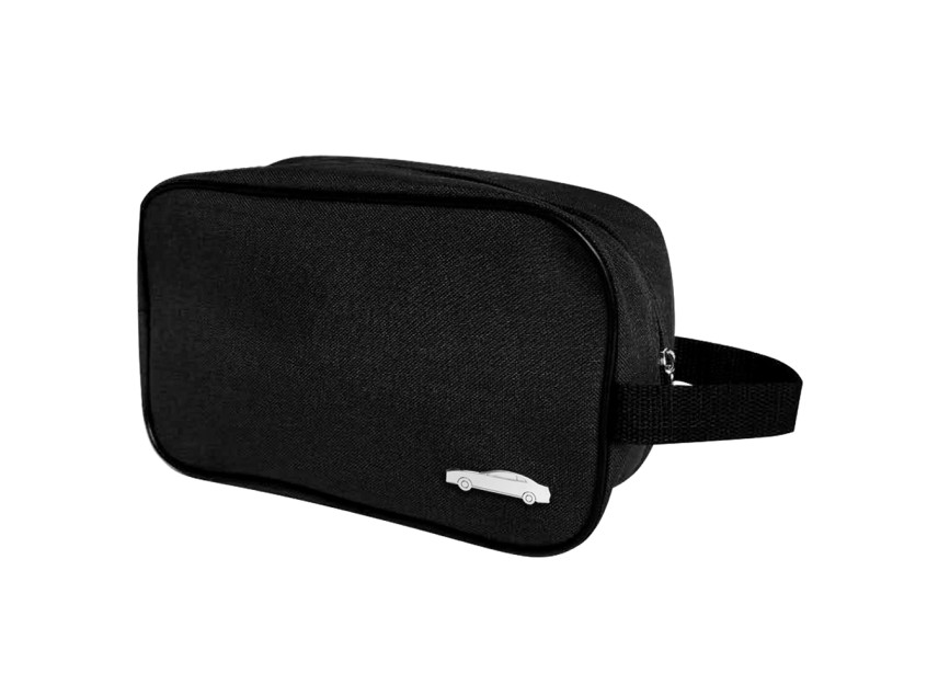 Несессер Колумб с шильдом - машина, чёрный