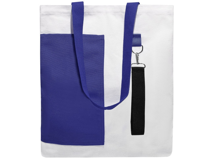Сумка для покупок BANSHEE TO GO 325 г/м², синяя/чёрная