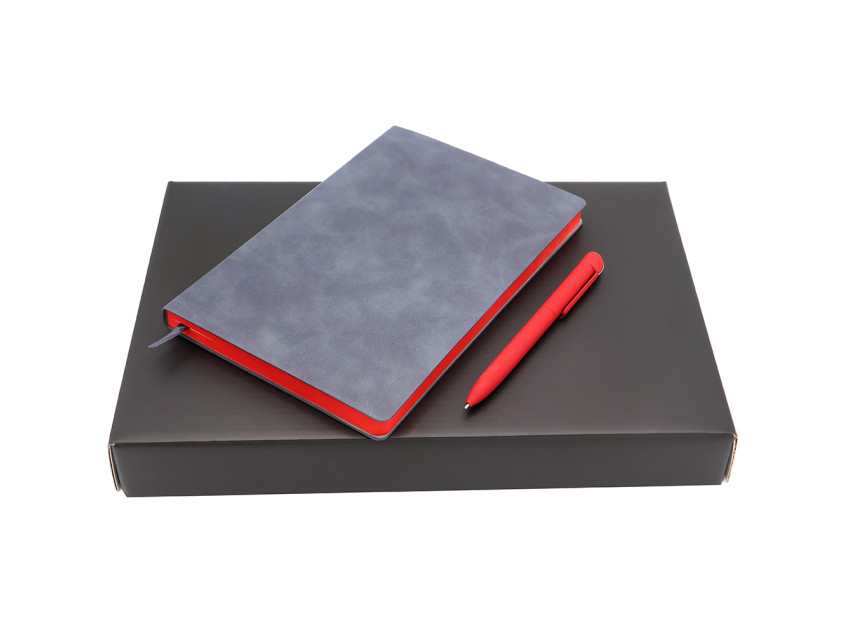 Подарочный набор МОМЕНТЫ, красный  Подарочный набор МОМЕНТЫ, красный