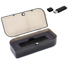 Флешка Loon 16 Гб в футляре, черная Флешка Loon 16 Гб в футляре, черная