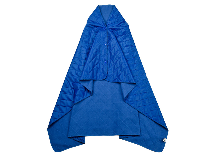 Плед PONCHO, синий