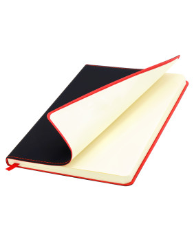 Блокнот A5 Blackjack в мягком переплёте, красный