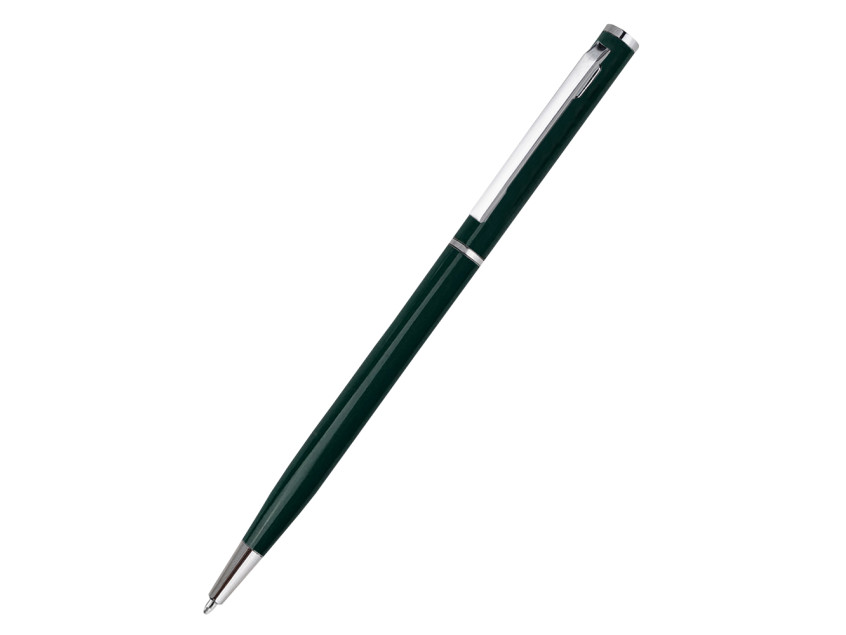 Ручка металлическая Альдора, изумрудный