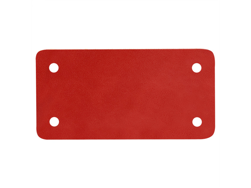 Шеврон 30*60 мм, красный