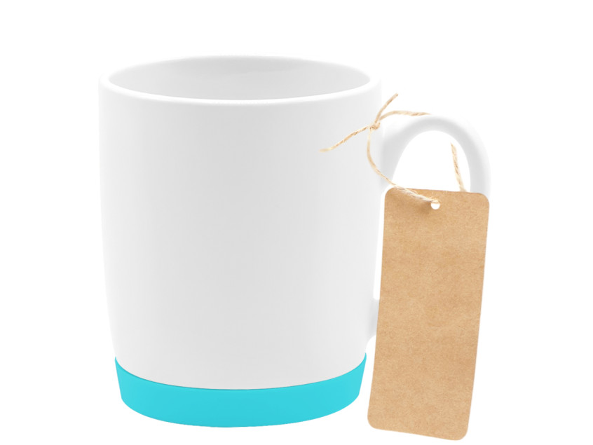 Кружка Make Me To Go, белая/морская волна_с_биркой