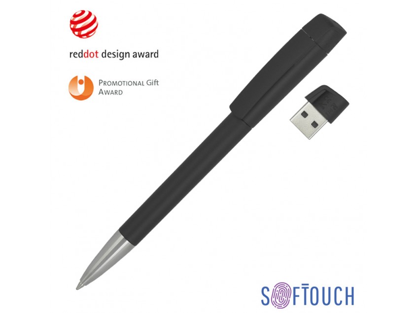 Ручка с флеш-картой USB 16GB «TURNUSsofttouch M»