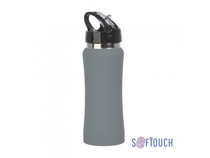 Бутылка для воды Индиана 0,6 л., покрытие soft touch
