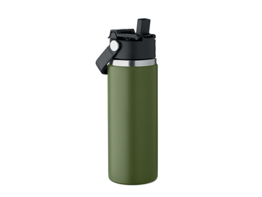 Термобутылка из переработанной нержавеющей стали, 500 мл