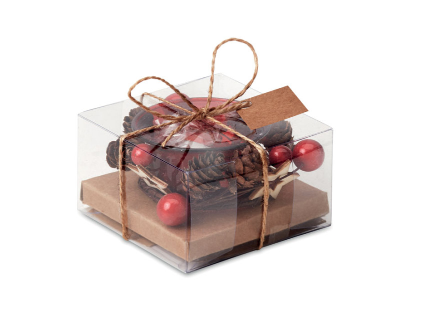 Новогодний подсвечник