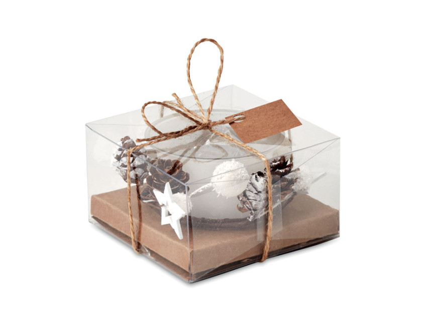 Новогодний подсвечник