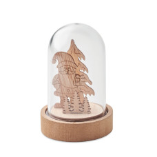 Новогоднее  украшение со светодиодной лампочкой