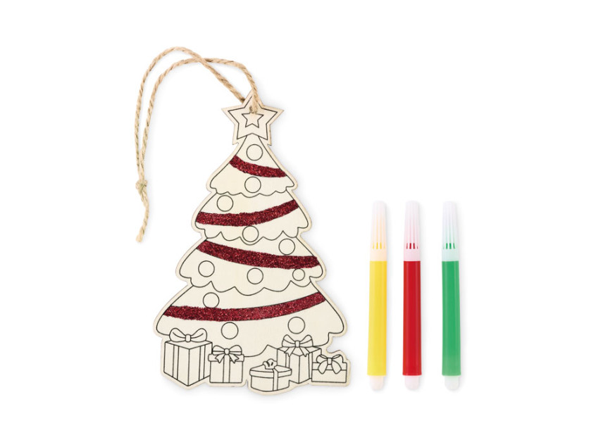 Елочка раскраска