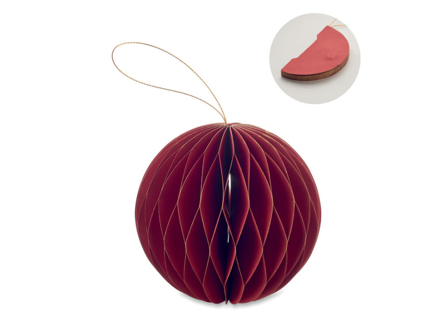 Складное бумажное украшение с магнитной застежкой