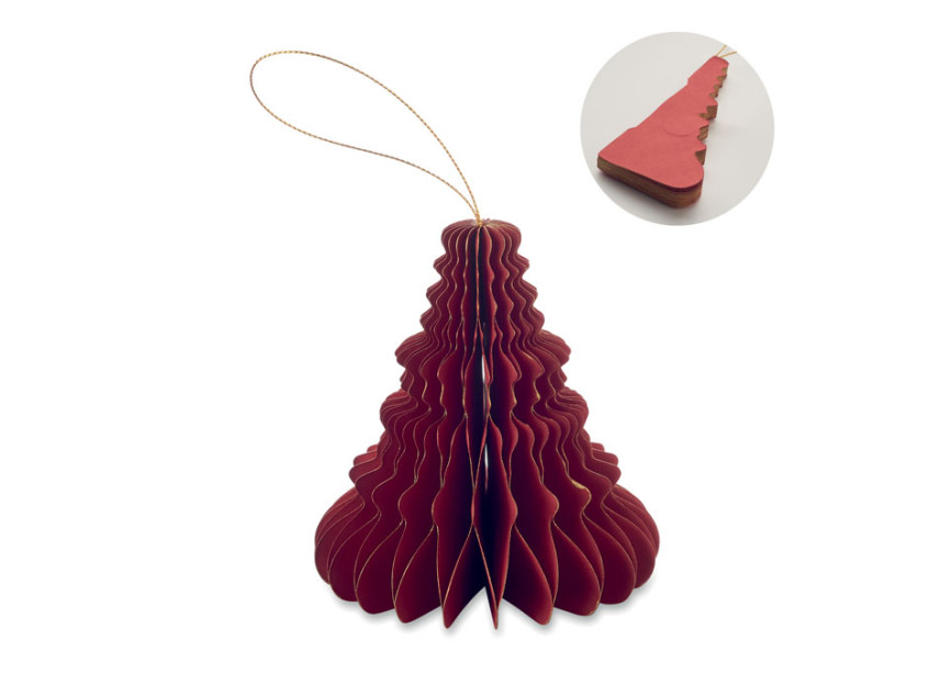 Складное бумажное украшение с магнитной застежкой