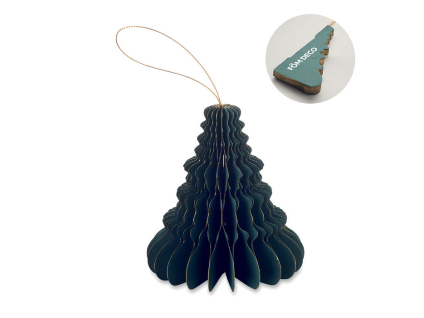 Складное бумажное украшение с магнитной застежкой