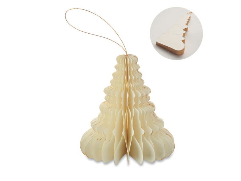 Складное бумажное украшение с магнитной застежкой