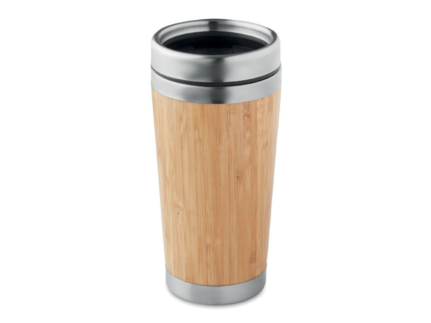 Термокружка с бамбуком 400ml