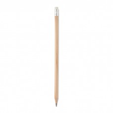 Натуральный карандаш с ластиком