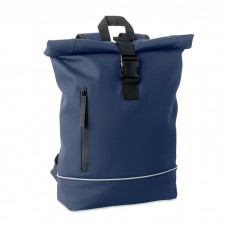 Рюкзак для ноутбука 15" из мягкого полиуретана с застежкой rolltop и светоотражающей полосой