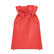 Подарочный мешочек со шнурком из нетканого материала RPET