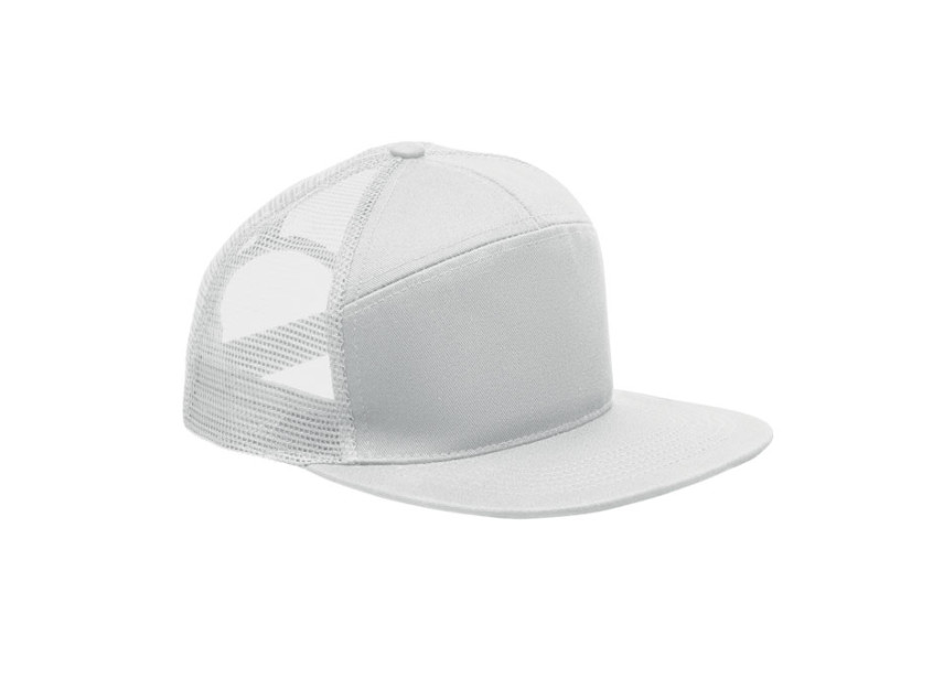 Бейсболка 7-клинка  с плоским козырьком