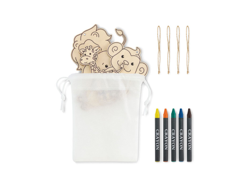 Набор подвесок для разукрашивания