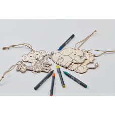 Набор подвесок для разукрашивания