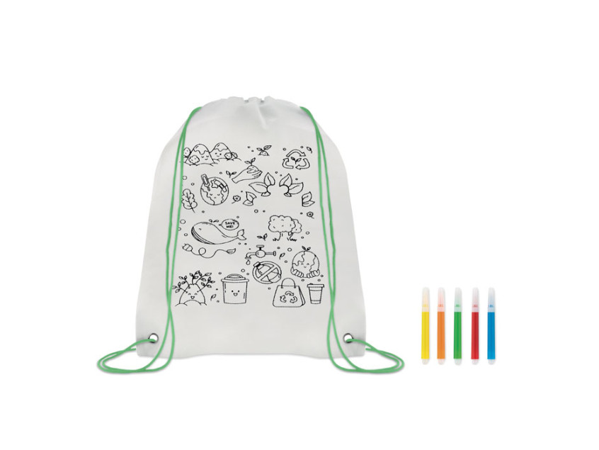 Нетканый мешок на шнурке