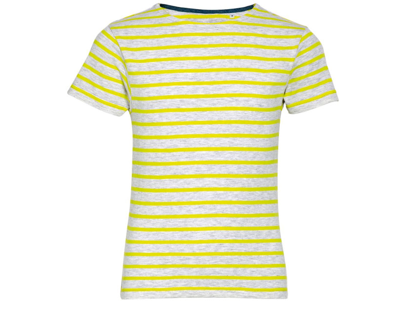 Футболка детская MILES KIDS серый с желтым