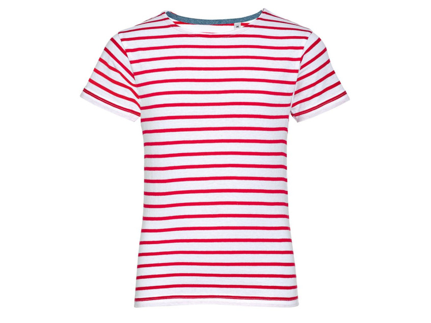 Футболка детская MILES KIDS белая с красным