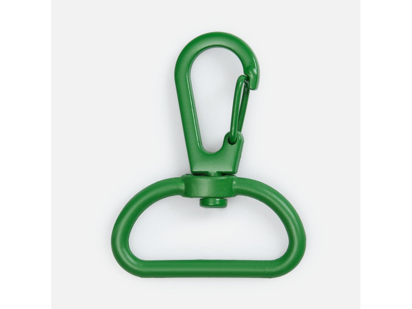Застежка-карабин Snap Hook, L, зеленая