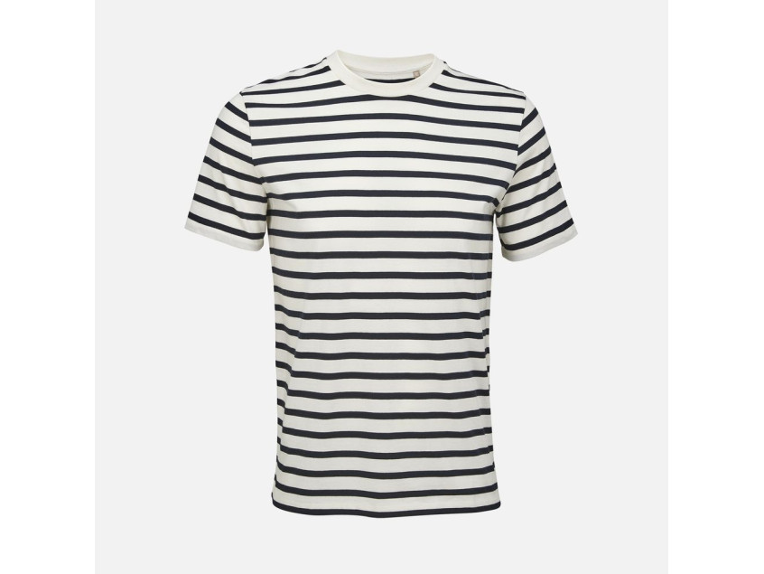 Футболка унисекс Legend, молочно-белая с темно-синим