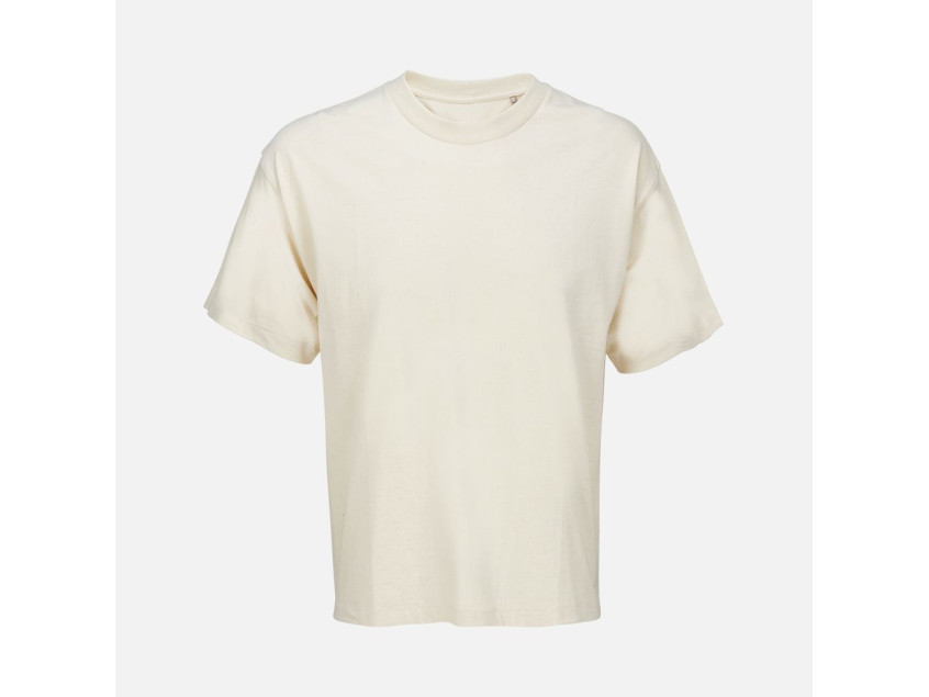 Футболка оверсайз унисекс Legacy, светло-бежевая (неокрашенная)