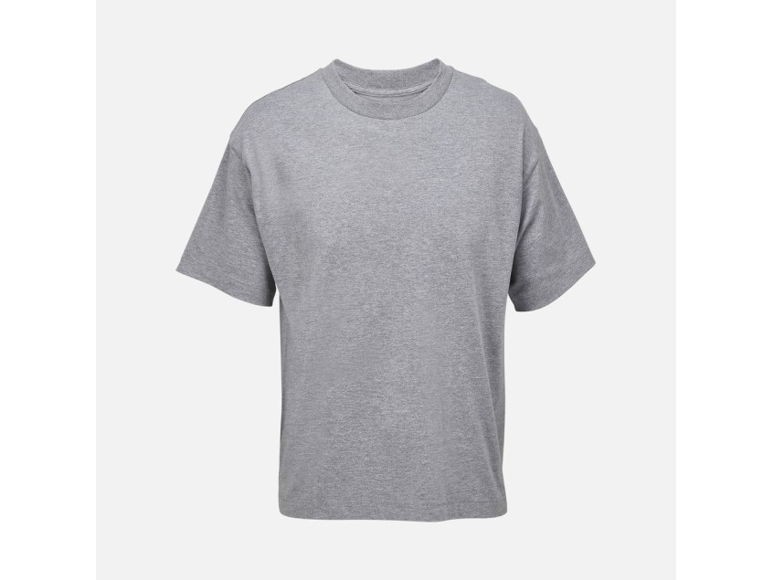 Футболка оверсайз унисекс Legacy, серый меланж